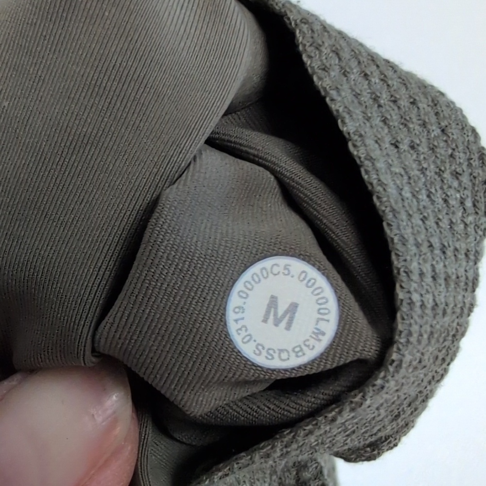 Lululemon X Wilderness Men’s Waffle Knit Long Sleeve Size Medium - Picture 8 of 10